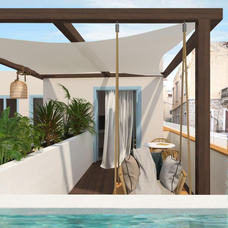 Shapes Luxury Suites แอร์มูโปลี ภายนอก รูปภาพ